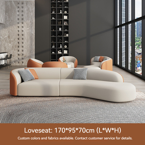 Conjunto Comercial de Lujo para Hotel de Negocios, Sala de Estar Curva, Salón de Belleza, Recepción, Sala de Reuniones - Product Image 6