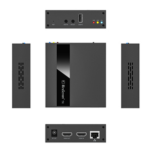 R14 MiraScreen 250m truyền tín hiệu thông qua mạng cáp LAN để chuyển HD video âm thanh HDMI KVM Cáp <span class=keywords><strong>Extender</strong></span> qua IP với <span class=keywords><strong>IR</strong></span> - Product Image 2