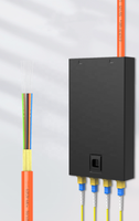 GJFJV kabel optik dalam ruangan, 50/125um OM1 OM2 OM3 Multi-Core Multi-Core bufered ketat LSZH 6 Core