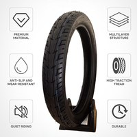 Neumáticos de Motocicleta Reforzados con Sílice 90/90-18 T71 Personalizados de Fábrica, Neumáticos de Motocross de Alta Tenacidad para Senderos Forestales Técnicos