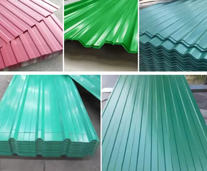 Roof Tile Prepainted <strong>Galvanized</strong> Corrugated <strong>4x8</strong> Long Span Color Coated <strong>22</strong> <strong>Gauge</strong> Corrugated Prepalnted Galvalume Roof <strong>Sheet</strong> - Product Image 6