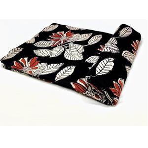 Auténtica tela de algodón puro con estampado Bagru, con tinte natural, ecológica, suave y transpirable, perfecta para coser y manualidades. - Product Image 2