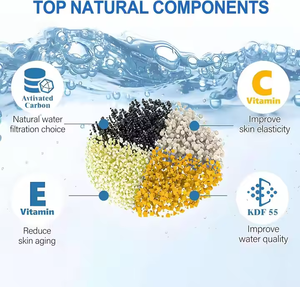 गर्म बिक्री 15/18/20 चरण शॉवर पानी फिल्टर परिवार बाथरूम के लिए क्लोरीन फ्लोराइड - Product Image 6
