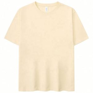 เสื้อยืดเปล่าผู้ชายไซส์ใหญ่ ผ้าฝ้าย 100% สกรีนโลโก้ได้ตามสั่ง สไตล์ลำลอง คุณภาพสูง ราคาส่งถูก - Product Image 2