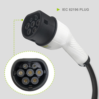 Cargador de Vehículos Eléctricos de 7 kW, Nivel 2, 32 A, EVSE, con Tipo 2 Azul CEE, con Sensor de Temperatura, IP66, TUV, RoHS, CE, para Vinfast