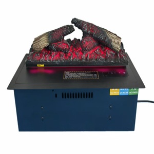 Chimenea Eléctrica OEM con Inserto de Leña de Poliresina, Vapor de Agua, Atomización 3D - Product Image 1