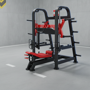 โรงงานผลิตอุปกรณ์ออกกำลังกายแบบ Leg Press สำหรับขายส่งเชิงพาณิชย์ ราคาโรงงาน MOQ ต่ำ รับผลิตตามสั่ง สำหรับยิม ฟิตเนสคลับ และผู้ฝึกฟื้นฟูสมรรถภาพ - Product Image 3