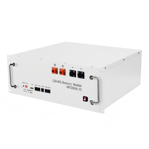 Batterie de stockage d'énergie domestique au lithium fer phosphate 48V/51.2V 100Ah/200Ah/300Ah, type rack, pour systèmes solaires 5kWh/10kWh/20kWh - Product Image 5