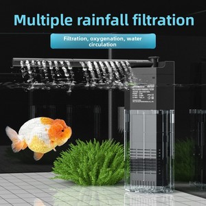 <span class=keywords><strong>Pompe</strong></span> submersible Jinlijia <span class=keywords><strong>pour</strong></span> <span class=keywords><strong>aquarium</strong></span> et terrarium, double usage (niveau d'eau haut/bas), <span class=keywords><strong>filtre</strong></span> intégré 3-en-1, filtration intérieure - Product Image 2