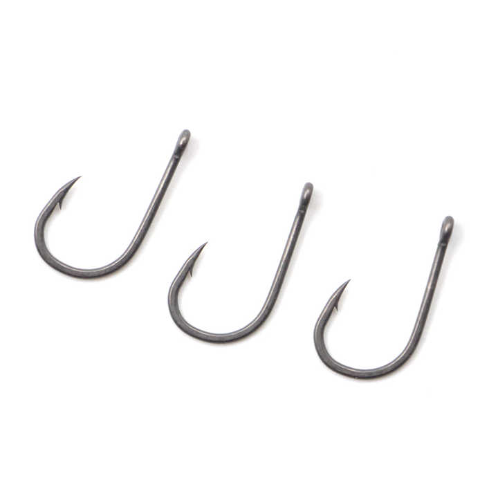 barbless fishing hooks for sale Hooks, 50/150pcs Circle Curve Shank Crank Fly Tying Hook Carp Hair Fishing Bait Rigs Freshwater Saltwater : Sports & Outdoors Fish Finder Parts and White Bass Bottle Rack Color:Black Black Chrome