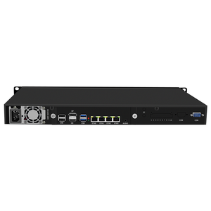 Serveur pare-feu BKHD R9 19 pouces 1U N100 I3 N305 <span class=keywords><strong>N5105</strong></span> 4*2.5G DDR5 RS232 DP HD M.2 SATA PC industriel Routeur logiciel VPN Pfsense - Product Image 1