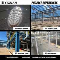 Revêtement liquide alkyde intumescent à base de solvant industriel pour la protection incendie des structures en acier, pulvérisation mate pour la marque YIZUAN