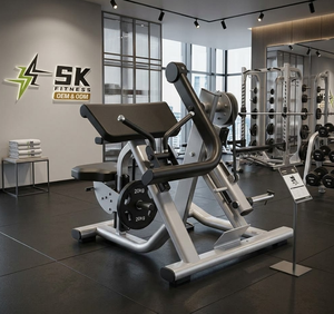 <span class=keywords><strong>Machine</strong></span> à curls biceps SK-Bicep, équipement d'entraînement <span class=keywords><strong>de</strong></span> force à charge libre, acier Q235 <span class=keywords><strong>de</strong></span> 3,0 mm pour l'isolation musculaire des bras - Product Image 2