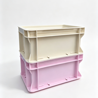 Caisse de rangement en plastique avec couvercle en acrylique personnalisé, empilable, robuste, pour le camping en plein air et l'emballage de cadeaux
