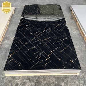 Encimera de Laminado HPL Negro Personalizada, Resistente al Agua y al Fuego, con Garantía de 5 Años, Diseño Moderno para Encimera de Cocina - Product Image 4