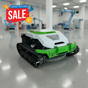 Livraison Gratuite Tondeuse Robotique à Chenilles 500mm de Largeur de Coupe, à Essence, Télécommandée, Tout-Terrain, pour Usage Agricole - Product Image 3