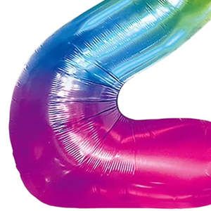 Festa amore 80cm numero multicolore globo N2 Foil palloncini festa di compleanno palloncini decorativi - Product Image 3