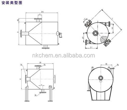 Naike heat exchanger Spiral plate heat exchanger Heating or Cooling Stainless Steel 316L/304 Adjustable Ajustable