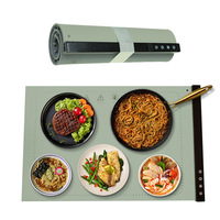Napperon en silicone écologique de luxe moderne coussin chauffant pliable pour aliments chauds pour la maison pour la salle à manger et la cuisine