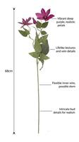 Fournisseur en gros de tiges de fleurs artificielles en soie de 68 cm, fleurs artificielles de haute qualité pour la décoration de mariage, de fête et d'événements, vente en gros