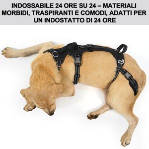 Arnés de Asistencia <span class=keywords><strong>para</strong></span> Mascotas, Arnés <span class=keywords><strong>para</strong></span> <span class=keywords><strong>Perros</strong></span> con Patas Traseras Lesionadas, Soporte <span class=keywords><strong>para</strong></span> Subir y Bajar Escaleras - Product Image 3