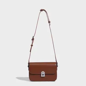 현대 유행 좋은 품질 간단한 PU 가죽 어깨 핸드백 여성 캐주얼 가방 여자 크로스 바디 가방