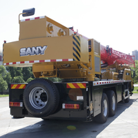 Grue de camion d'occasion de 50 tonnes Sany STC500 Grue mobile hydraulique d'occasion Prix ​​bas Grue de camion d'occasion