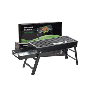Parrilla de Barbacoa Extraíble Qianxin QX4003, Parrilla de Carbón Portátil Plegable para Interiores y Exteriores, Multifuncional y Fácil de Montar - Product Image 3