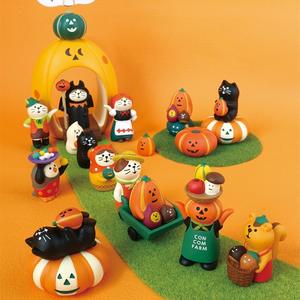 Bonne qualité qingheng 2021 Halloween citrouille miniaturisé scène accessoires jouer décoratif cadeau résine petits ornements - Product Image 2