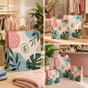 <b>Gift</b> Set Customized Packaging <b>Paper</b> Bread <b>Paper</b> Packaging <b>Bag</b> Customized Luxury <b>Paper</b> <b>Bag</b> for Women Brand Luxury Eco Luxury <b>Bag</b> - Product Image 5