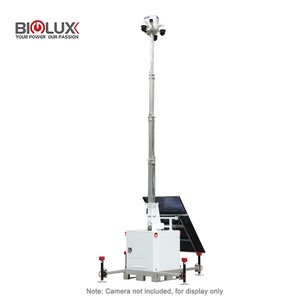 สถานีกล้องวงจรปิดเคลื่อนที่พลังงานแสงอาทิตย์ BIGLUX HiTOWER สำหรับพื้นที่กลางแจ้ง ไซต์ก่อสร้าง และลานจอดรถ - Product Image 2