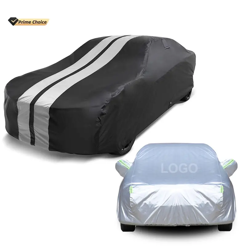 Top Universele Waterdichte Afstotende Autohoes Outdoor Oxford Nylon Beschermende Sport Suv Set Auto Hoezen Waterdichte Autohoes