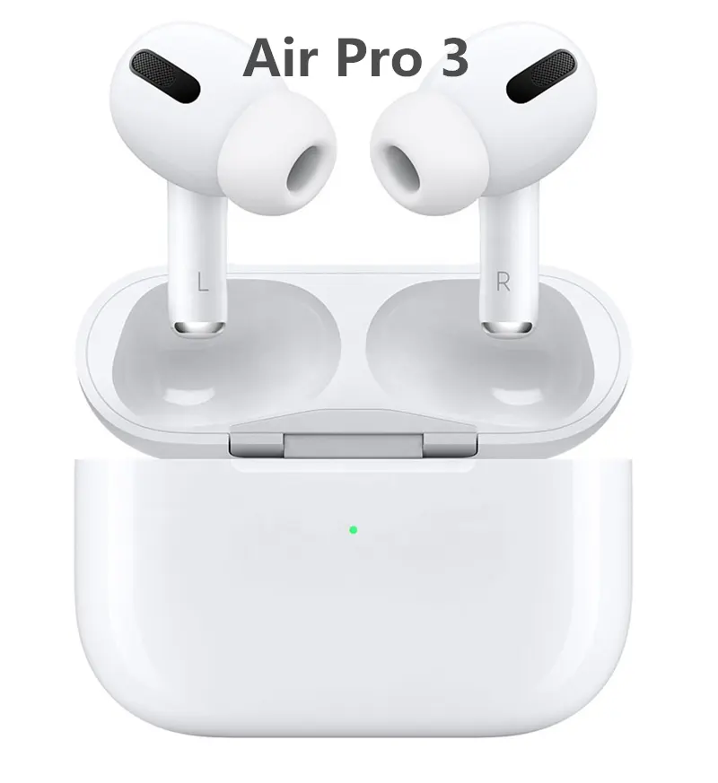 Airs Pro 3 TWS Bluetooth-Kopfhörer Drahtlose Ohrhörer Sport-Stereo-Headset Drahtloser Kopfhörer mit Ladebox für Mobiltelefone