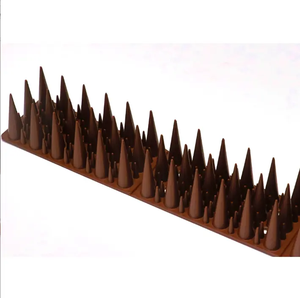 Clôture pour chat d'animaux sauvages, base en matériau PP, tapis de tête en fil métallique en acier inoxydable, répulsif Piegon, pointes anti-oiseaux pour le contrôle des oiseaux - Product Image 4