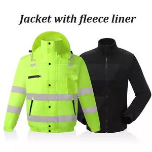 Chaleco de Seguridad Reflectante Tipo Bomber con Certificación EN 20471 Nivel D para Mayor Visibilidad y Seguridad en Condiciones de Poca Luz - Product Image 3