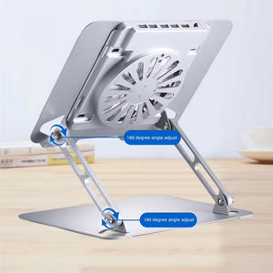 For Tablets PC <strong>Notebook</strong> Portable <strong>Folding</strong> <strong>Table</strong> Stand <strong>Notebook</strong> Adjustable Laptop Stand with Cooling System USB HUB Docking - Product Image 3