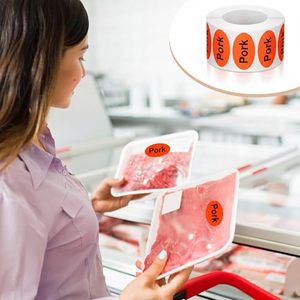 Etiqueta Adhesiva Personalizada con Logotipo para Carne, Salchicha, Tocino, Empaquetado de Alimentos, Almacenamiento, Etiqueta de Vinilo para Supermercado, Restaurante, Precio al por Menor - Product Image 3