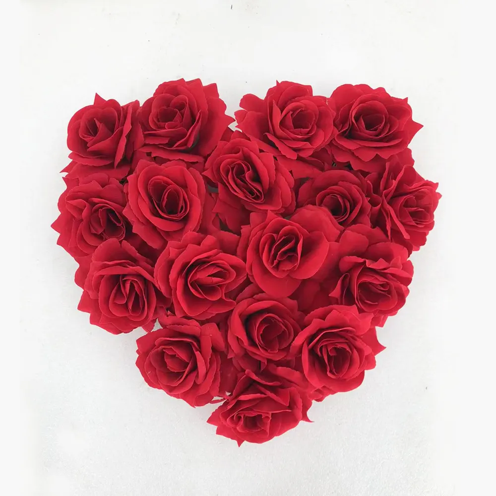 День Святого Валентина, свадебная искусственная гирлянда, круглая Роза, венок для украшения передней двери