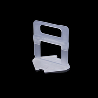 Accessoires de carrelage en céramique de niveau professionnel moderne, système de clips d'espacement de carrelage en PVC réutilisables pour le nivellement des carreaux de sol 1 mm