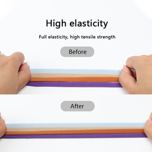Nuovi Accessori Creativi per Scarpe: Lacci Elastici Piatti Senza Nodo da <span class=keywords><strong>8mm</strong></span> con Fibbia Metallica a Chiusura Rapida per Bambini e Adulti - Product Image 4