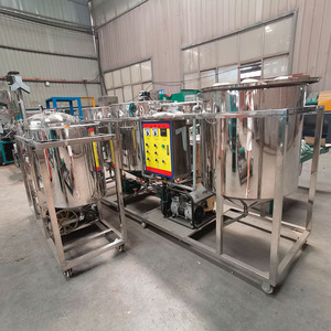 Machine <span class=keywords><strong>de</strong></span> raffinage d'huiles végétales (sésame, <span class=keywords><strong>avocat</strong></span>, noix, huile <span class=keywords><strong>de</strong></span> palme) en acier inoxydable, petite capacité 500 kg/jour - Product Image 5