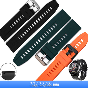 Nueva correa de silicona para <span class=keywords><strong>Huawei</strong></span> Watch GT4 Watch 20/22/24MM <span class=keywords><strong>Huawei</strong></span> GT2 GT3 Watch4 3 pulsera deporte correa de <span class=keywords><strong>reloj</strong></span> de silicona - Product Image 3