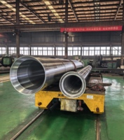 Moules de tuyauterie en fonte ductile haute précision et haute résistance sur mesure pour caniveaux résidentiels, en acier 21CrMo10, refroidis par eau