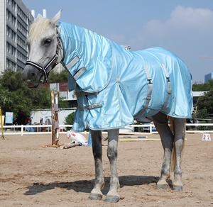 New Style Customizable <strong>Horse</strong> Fly Sheet with Detachable Neck Cover and Belly Strap Waterproof <strong>Horse</strong> Rugs <strong>Horse</strong> Racing - Product Image 4