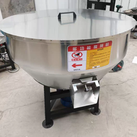 Mélangeur d'aliments en acier inoxydable 304 pour ferme, mélangeur pour bétail et moutons, mélange de poudre d'herbe, mélange de médicaments, machine à mélanger les semences sèches et humides