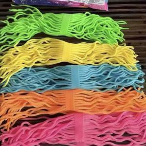Nuevas llegadas: 5 unidades/bolsa de juguetes blandos de TPR con forma de fideos ramen, pasta de silicona suave, populares juguetes antiestrés para apretar. - Product Image 5