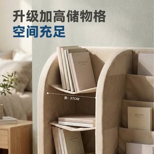 Estantería Plegable con Bolsillos para Almacenamiento Infantil, Estante Multifuncional Color Camel - Product Image 3