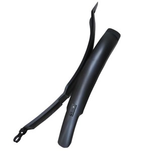 Guardabarros para bicicleta de montaña, plástico negro, liberación rápida, para actualización y mejora, diseño extendido flexible de 360 grados - Product Image 2