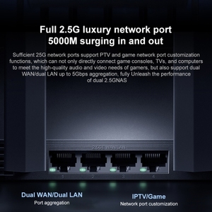 Meilleur prix Routeur WiFi Xiaomi original BE7000 Amplificateur de signal indépendant 8 canaux avec 1 Go de mémoire - Product Image 5