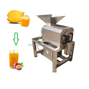 Quy mô nhỏ xoài hạt giống loại bỏ cà chua dâu tây lựu Dán Nước trái cây làm khai thác chiết xuất bột giấy trái cây máy - Product Image 1